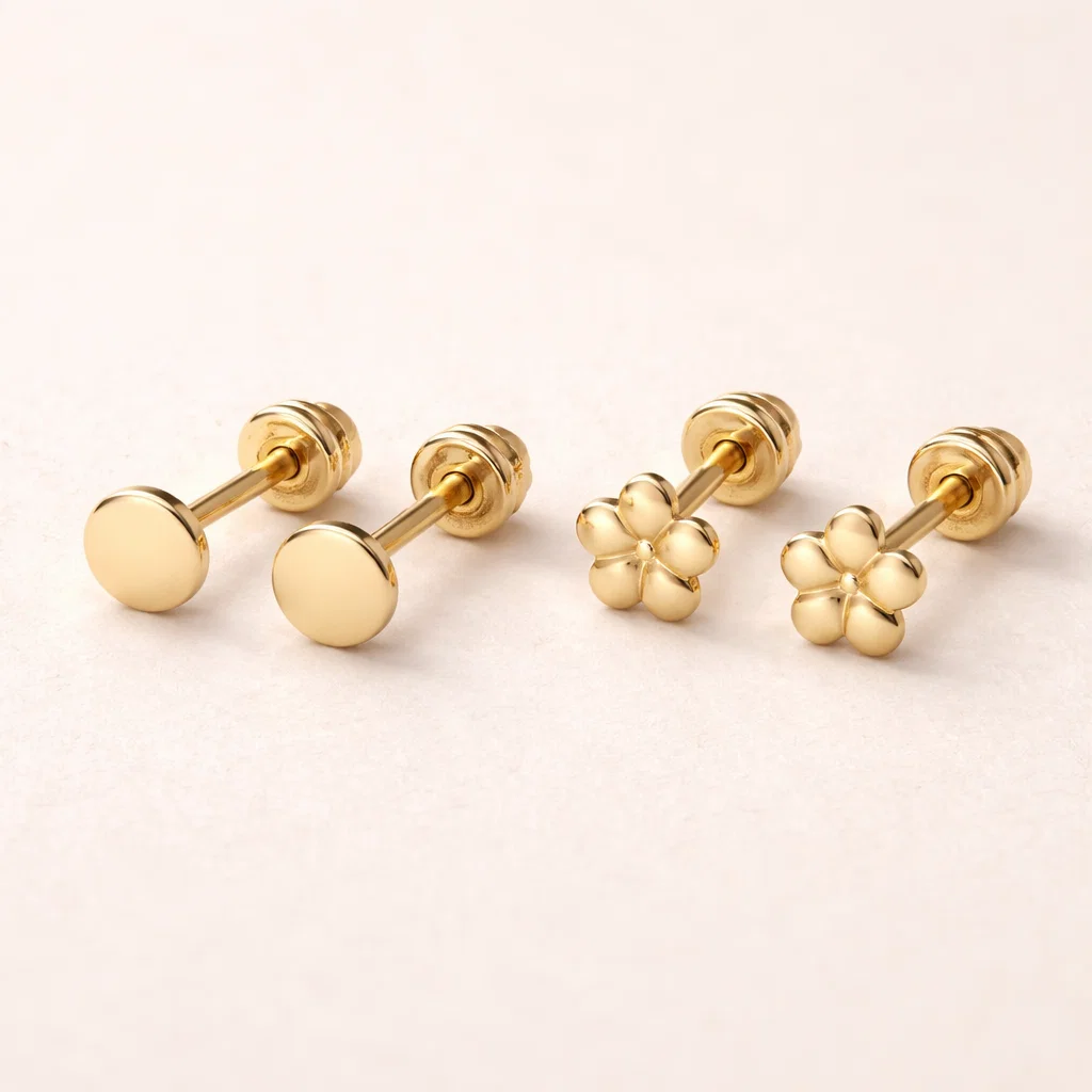 Baby Gold Earrings