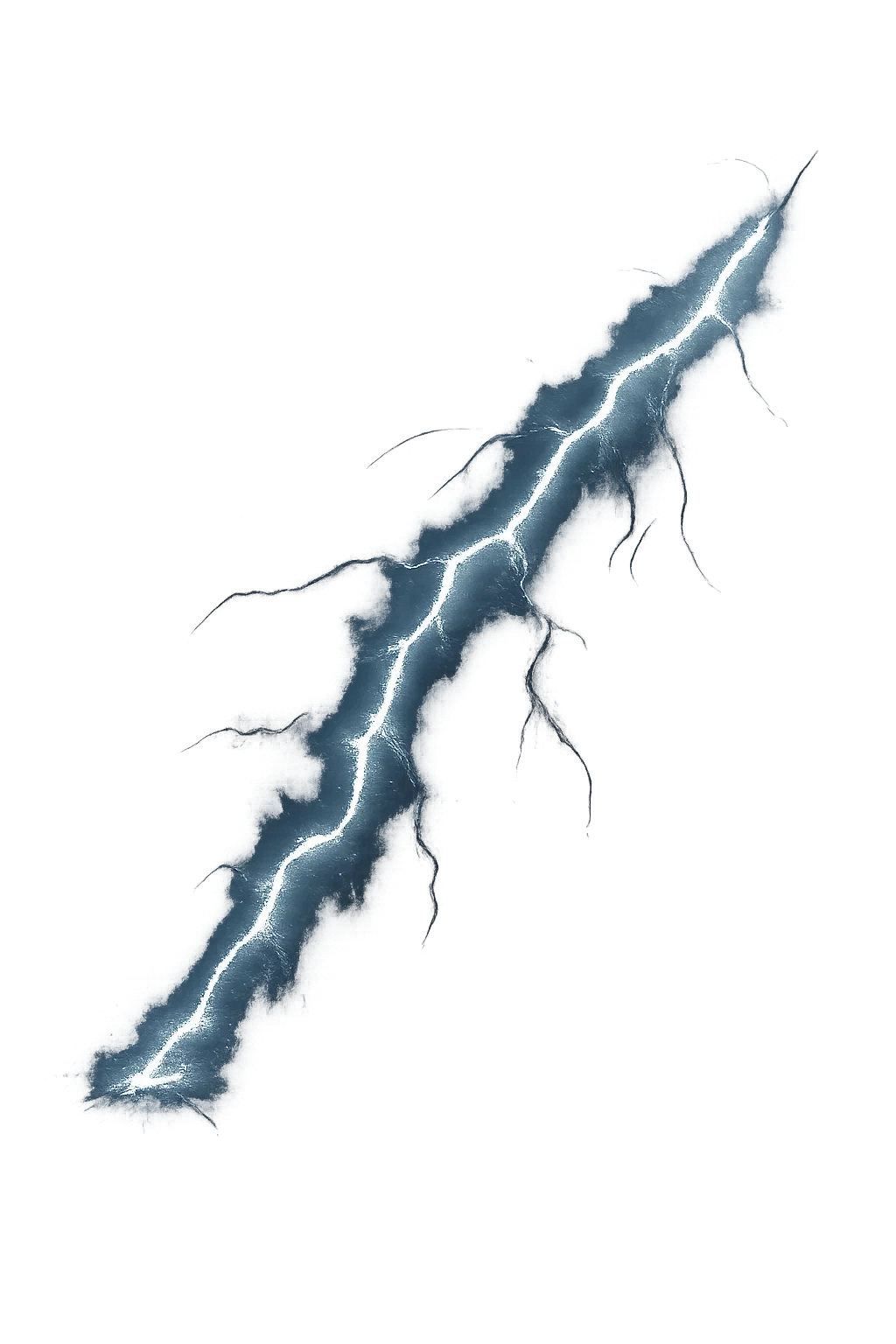 Electric Blue Lightning