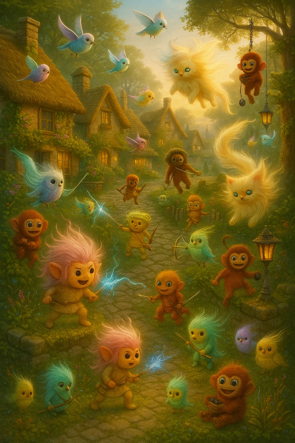 Fantasy Playful Creatures