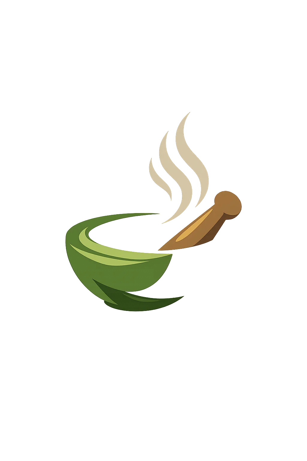 Abstract artisanal logo mark