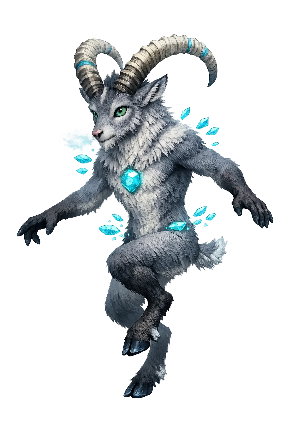 Male Anthro Goat (Beast Form)