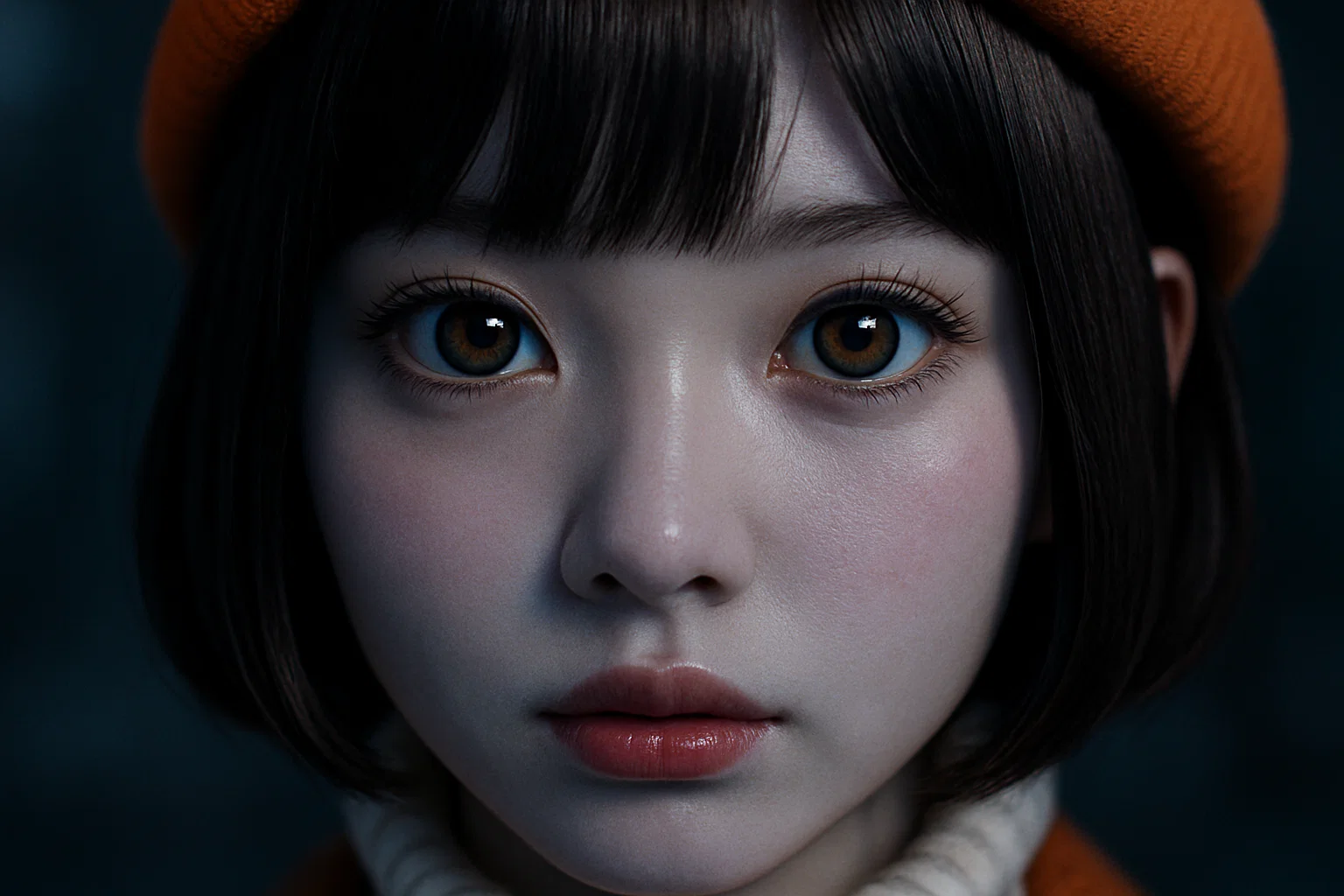 Kawaii Autumn Portrait