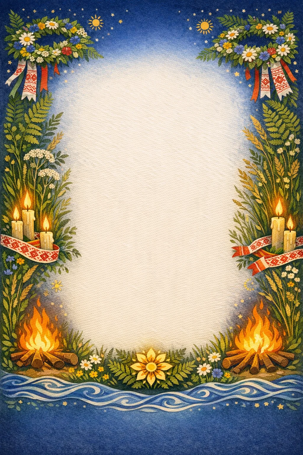 Kupalle Folkloric Frame Design