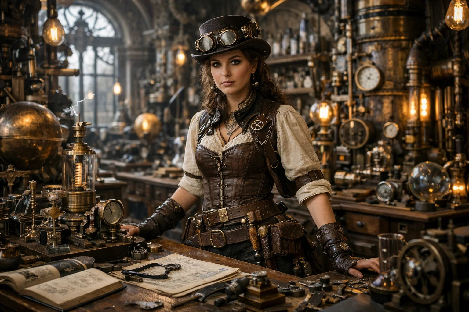 Laboratoire Steampunk Gothique