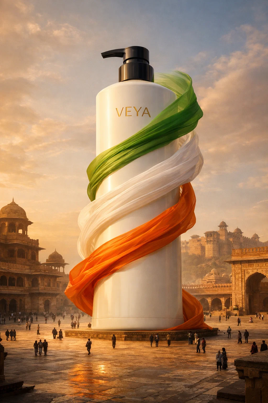 Monumental Shampoo Display