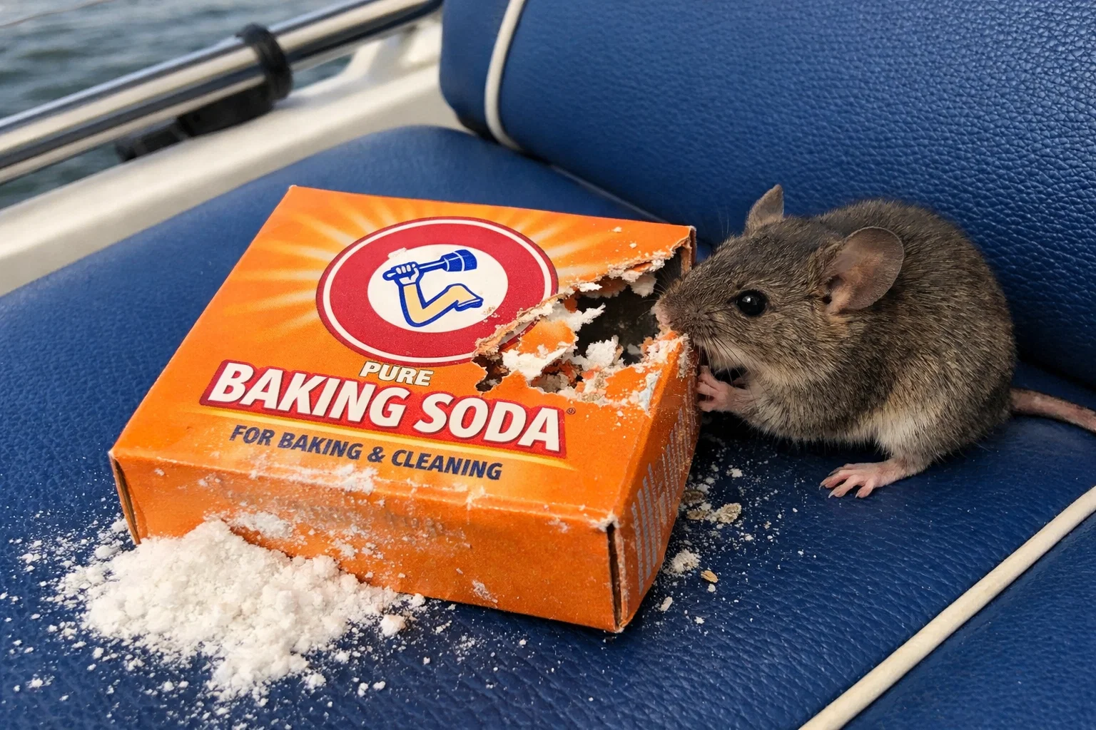 Mouse and Baking Soda