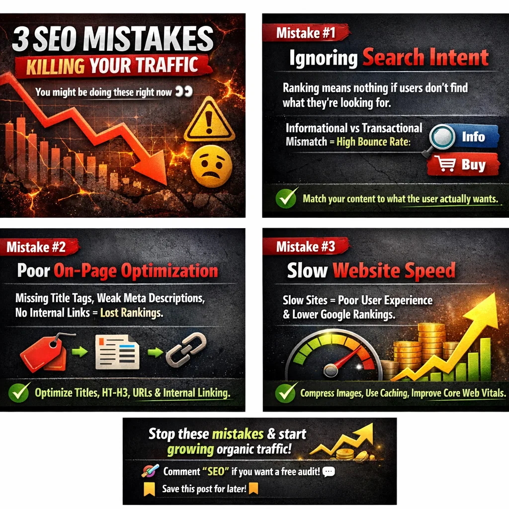 SEO Mistakes to Avoid