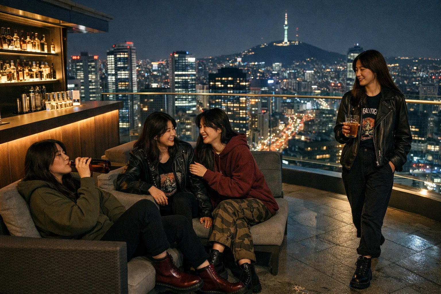 Seoul Rooftop Nightlife
