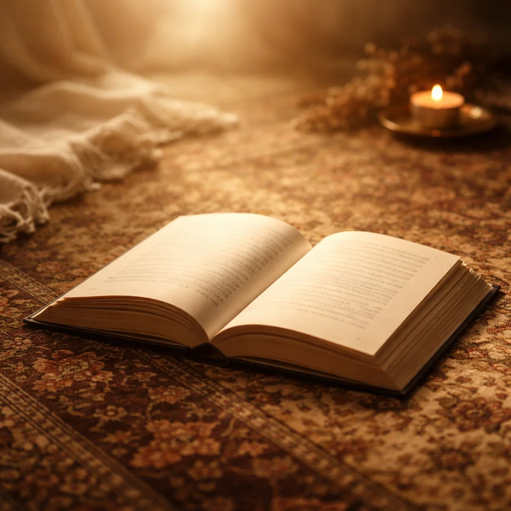 Serene Book Ambiance