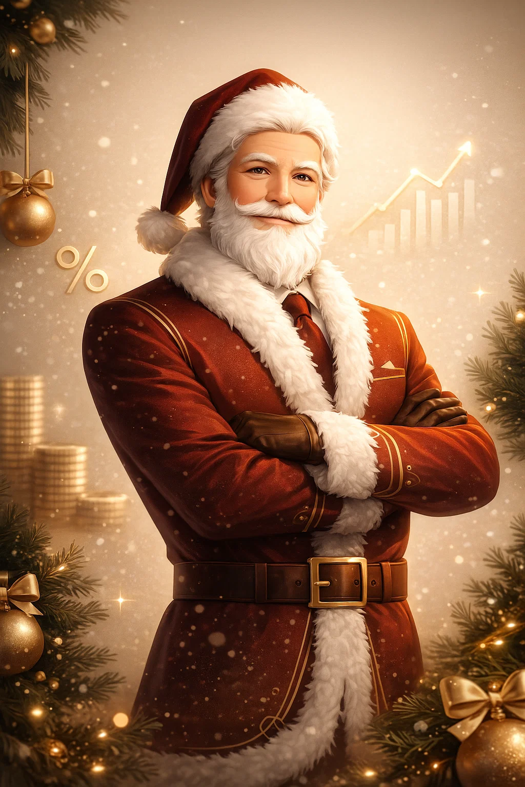 Sophisticated Santa Design