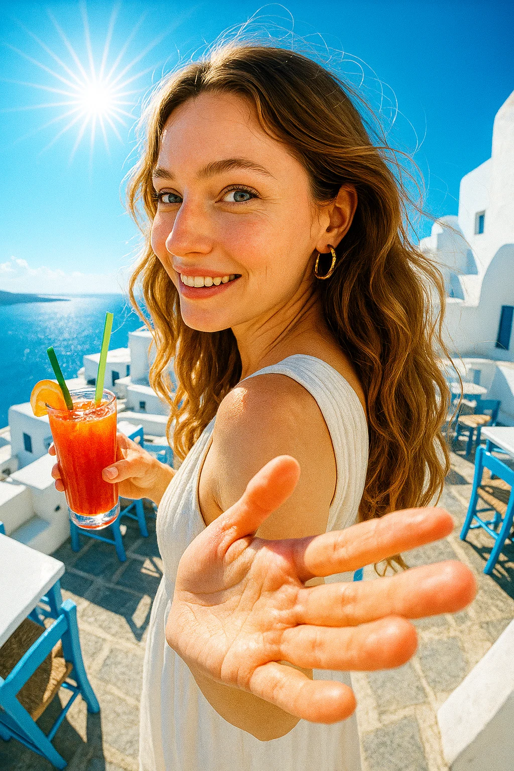 Summer Elegance in Fisheye