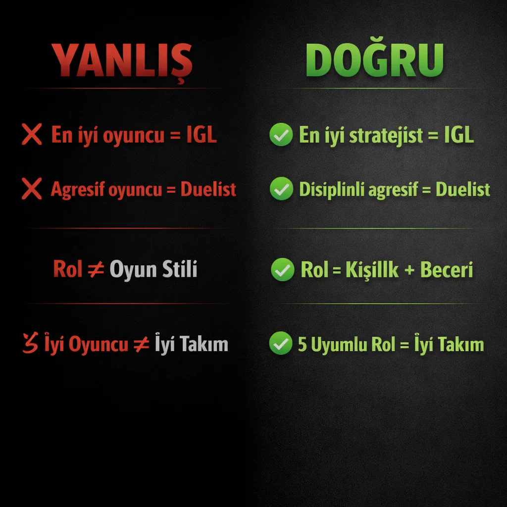 Takım Rolleri Doğru-Yanlış
