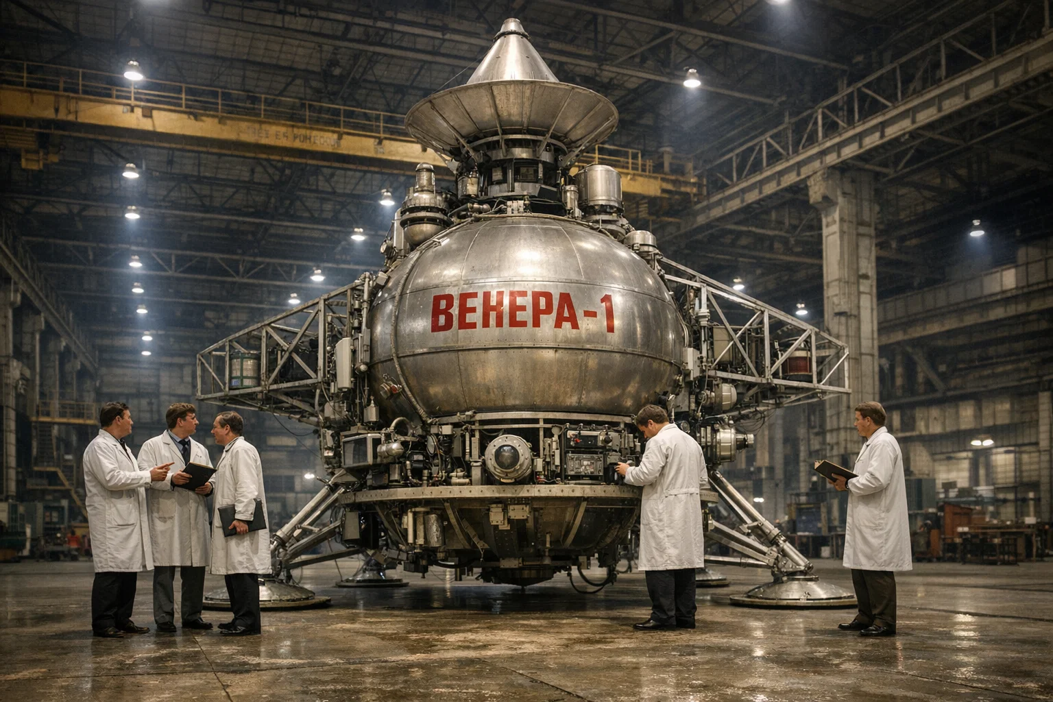 Venera-1 in Soviet Warehouse