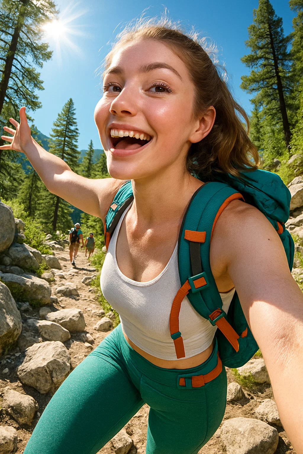 Vibrant Mountain Adventure