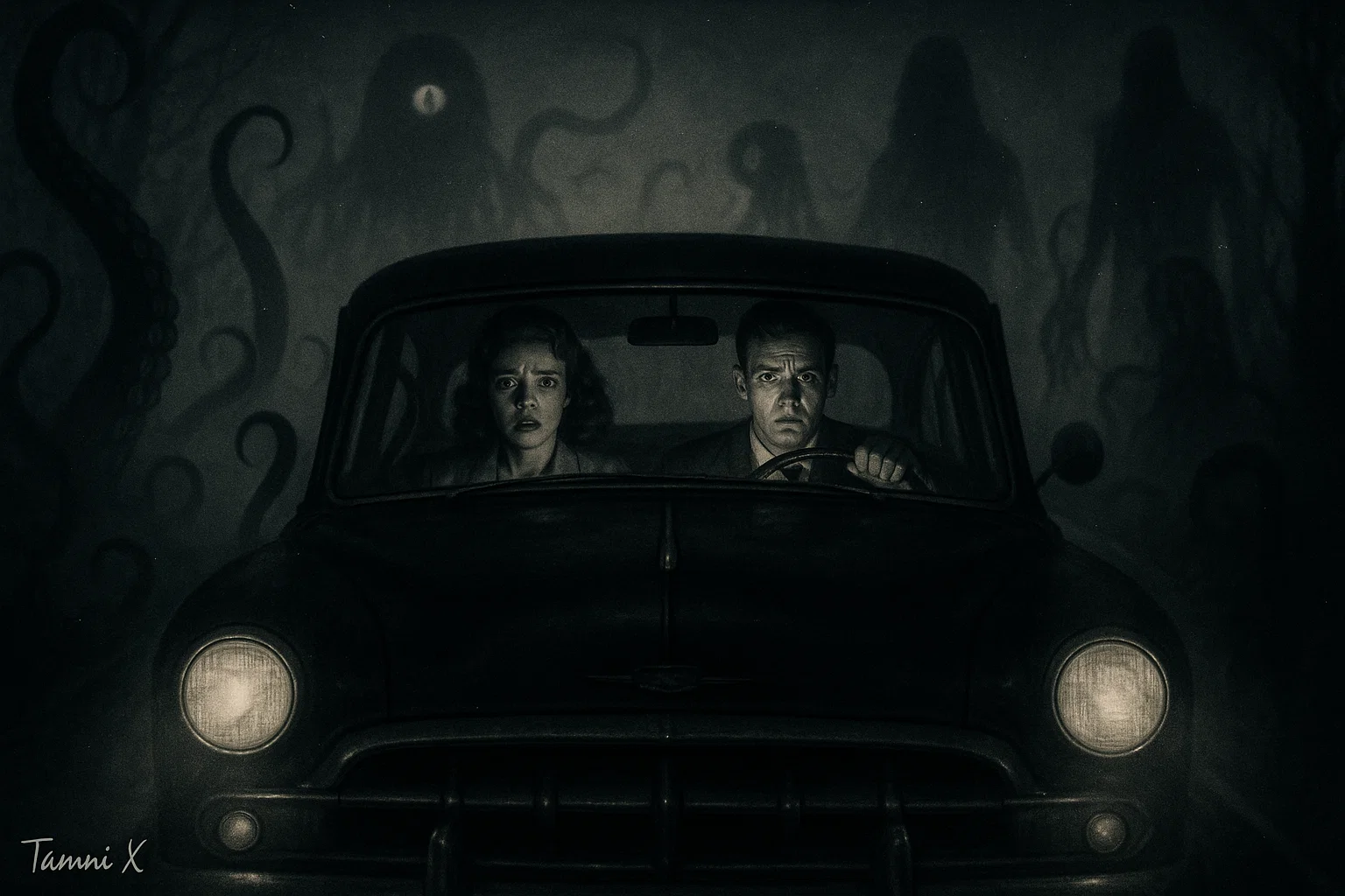 Vintage Cosmic Horror Drive